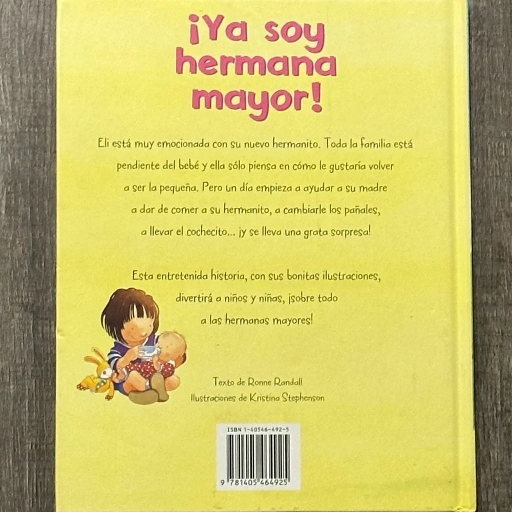 💞 New “¡Ya Soy Hermana Mayor!” Spanish Children’s Book